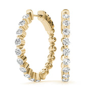 EARRINGS HOOP EARRINGS VAULT LOCK - Image 8