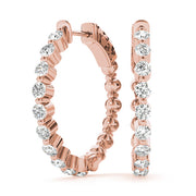 EARRINGS HOOP EARRINGS VAULT LOCK - Image 10