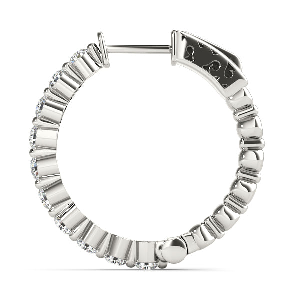 EARRINGS HOOP EARRINGS VAULT LOCK - Image 9