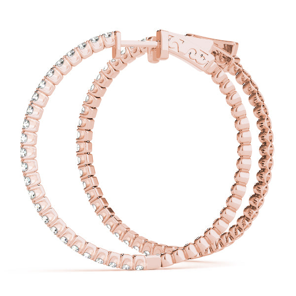 EARRINGS HOOP EARRINGS VAULT LOCK - Image 9