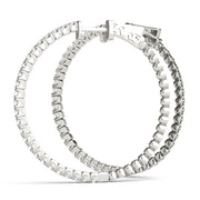 EARRINGS HOOP EARRINGS VAULT LOCK - Image 4