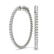 EARRINGS HOOP EARRINGS VAULT LOCK - Image 2