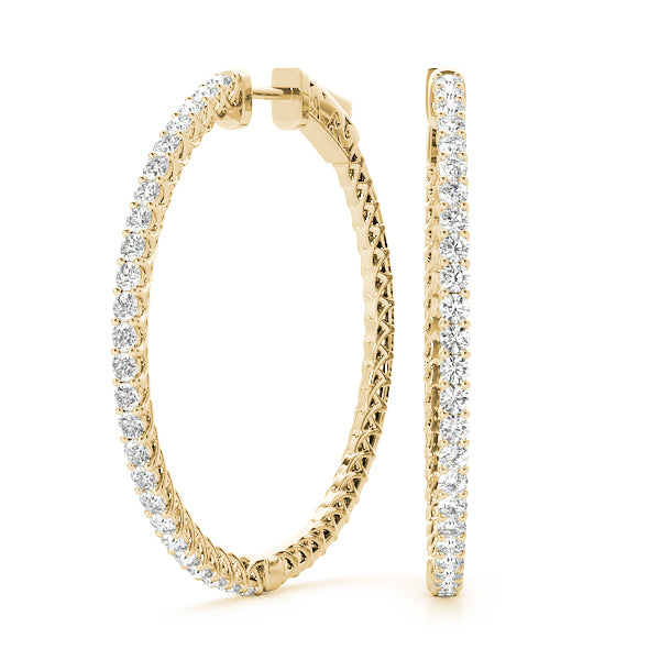 EARRINGS HOOP EARRINGS VAULT LOCK - Image 9