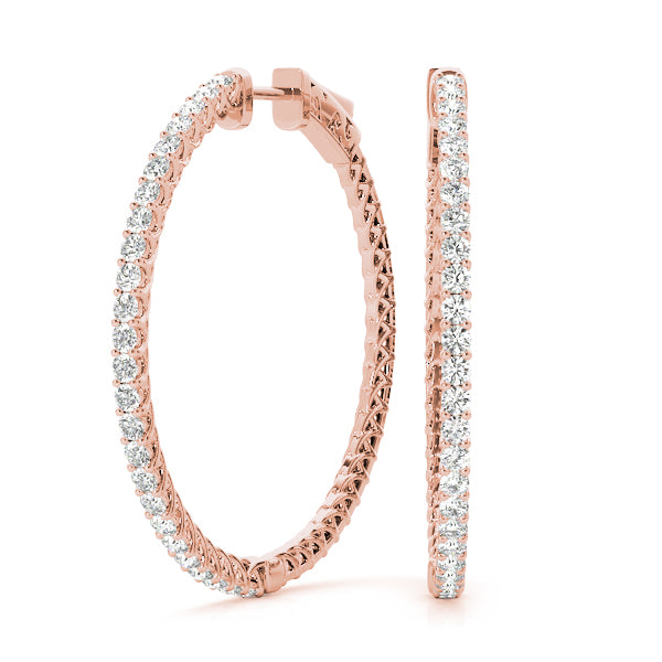EARRINGS HOOP EARRINGS VAULT LOCK - Image 8