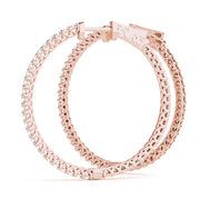 EARRINGS HOOP EARRINGS VAULT LOCK - Image 4