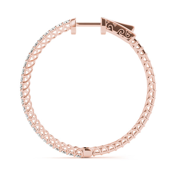 EARRINGS HOOP EARRINGS VAULT LOCK - Image 6