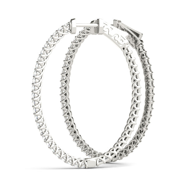 EARRINGS HOOP EARRINGS VAULT LOCK - Image 10