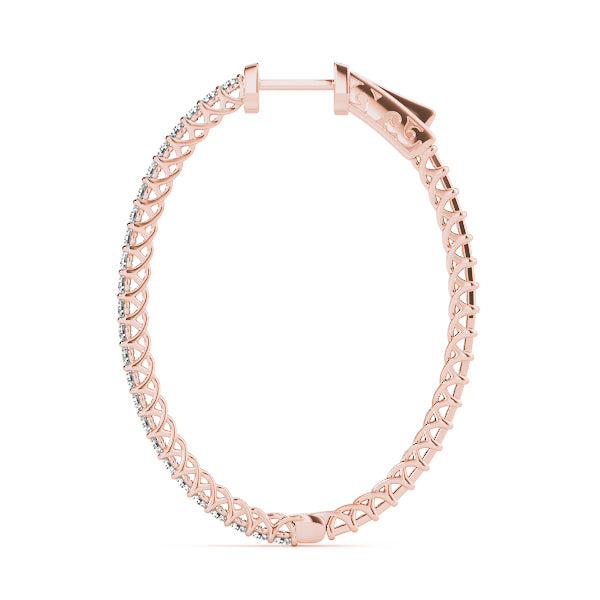 EARRINGS HOOP EARRINGS VAULT LOCK - Image 9