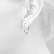 EARRINGS HOOP EARRINGS VAULT LOCK - Image 8