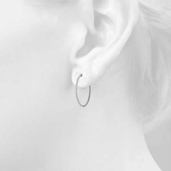 EARRINGS HOOP EARRINGS VAULT LOCK - Image 8