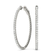 EARRINGS HOOP EARRINGS VAULT LOCK - Image 2