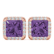 4 PRONG SQUARE HALO - Image 10