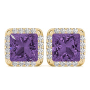 4 PRONG SQUARE HALO - Image 9