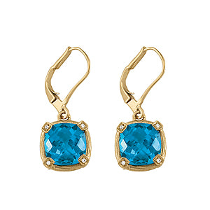 EARRINGS COLOR SQUARE & CUSHION - Image 2