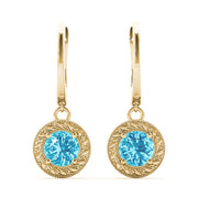 EARRINGS SINGLE STONE - Image 3