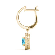 EARRINGS SINGLE STONE - Image 4