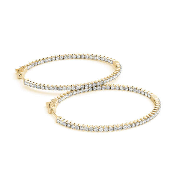 1.5 INCH 4 PRONG OVAL HOOP - Image 10