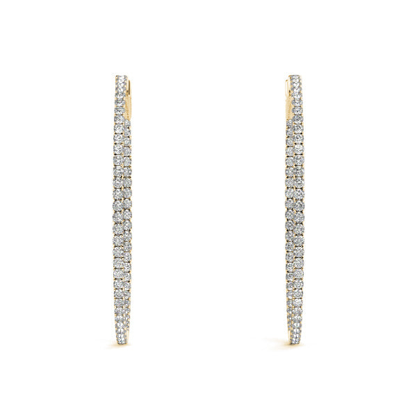 1.5 INCH 4 PRONG OVAL HOOP - Image 5