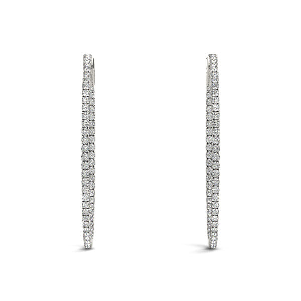 1.5 INCH 4 PRONG OVAL HOOP - Image 9