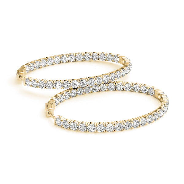 1.2 INCH 4 PRONG OVAL HOOP - Image 6