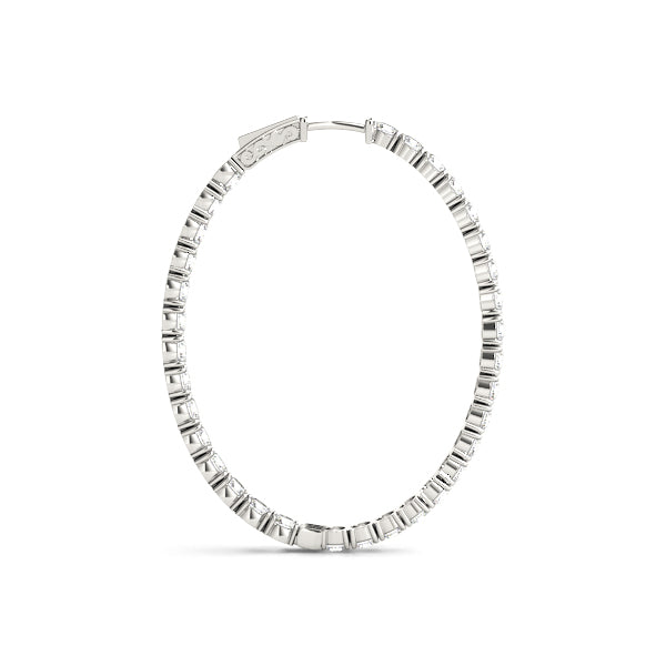 .75 INCH 4 PRONG OVAL HOOP - Image 4