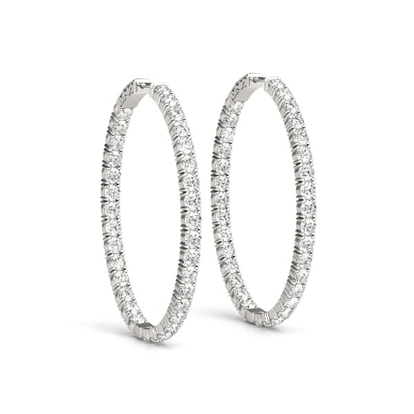 1.3 INCH 4 PRONG OVAL HOOP - Image 2