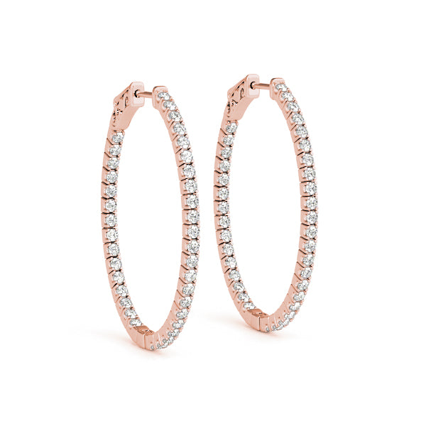 1.3 INCH 4 PRONG OVAL HOOP - Image 5