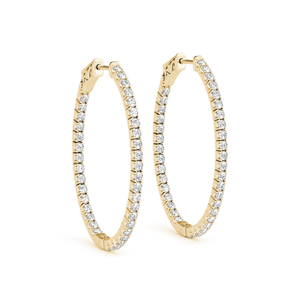 1.2 INCH 4 PRONG OVAL HOOP - Image 4