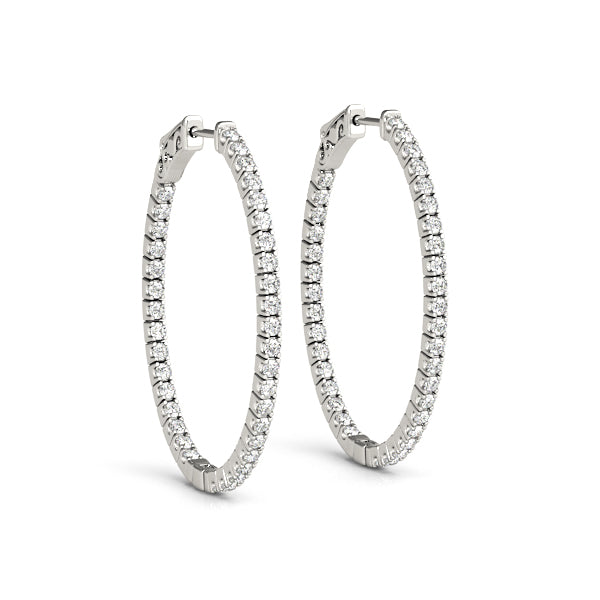 .8 INCH 4 PRONG OVAL HOOP - Image 2