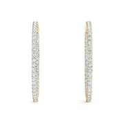 1.2 INCH 2 PRONG ROUND HOOP-OPEN BACK - Image 4