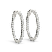 1 INCH 2 PRONG OVAL HOOP - Image 2