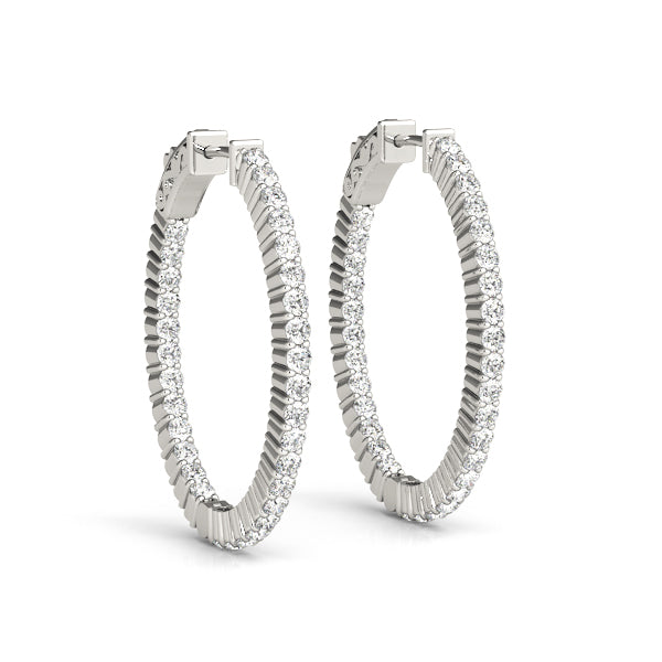 1 INCH 2 PRONG OVAL HOOP - Image 2