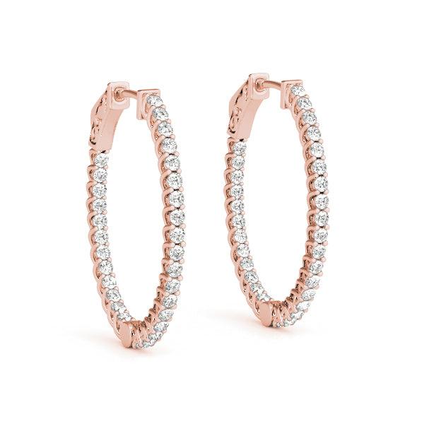 1.6 INCH LUCIDA OVAL HOOP - Image 3