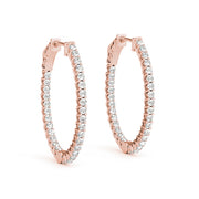 1.5 INCH LUCIDA OVAL HOOP - Image 3