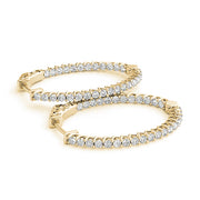 1.2 INCH LUCIDA OVAL HOOP - Image 4