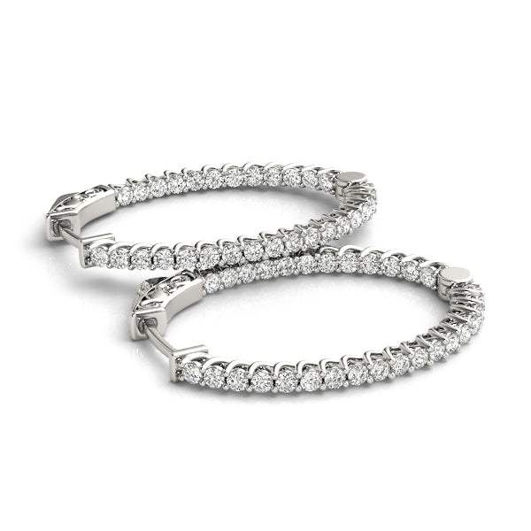 1.2 INCH LUCIDA OVAL HOOP - Image 6