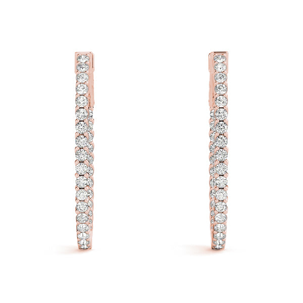 1.4 INCH LUCIDA OVAL HOOP - Image 9