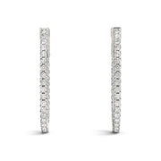1.6 INCH LUCIDA OVAL HOOP - Image 5