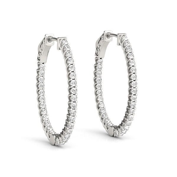 1.5 INCH LUCIDA OVAL HOOP - Image 2