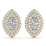 DOUBLE HALO MQ EARRINGS - Image 5