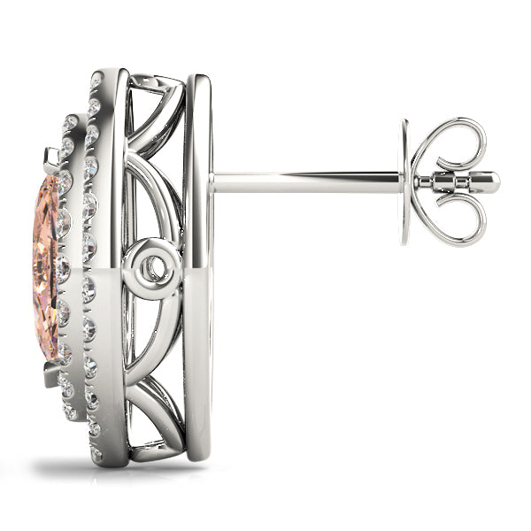 DOUBLE HALO MQ EARRINGS - Image 7