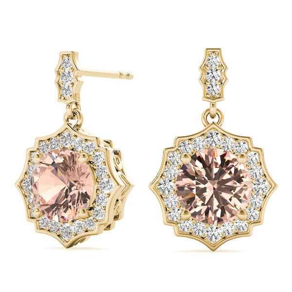 EARRINGS FOR ROUND CENTER - Image 9