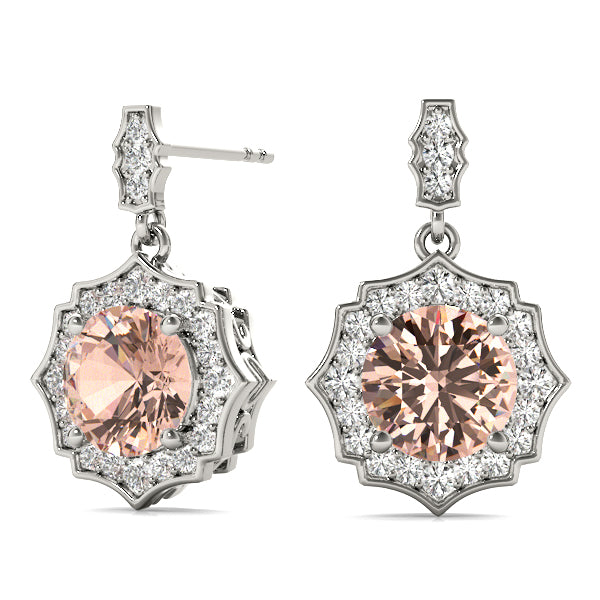 EARRINGS FOR ROUND CENTER - Image 8