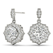 SCALLOPED HALO EARRINGS - Image 8