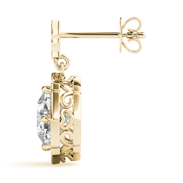 SCALLOPED HALO EARRINGS - Image 9