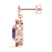 SCALLOPED OV HALO EARRINGS - Image 6