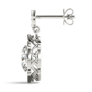 SCALLOPED OV HALO EARRINGS - Image 7