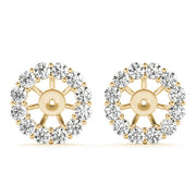 EARRING JACKET FOR .75 CT CENTER - Image 6