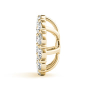 EARRING JACKET FOR .50 CT CENTER - Image 7