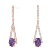 FASHION EARRINGS OVAL - Image 7